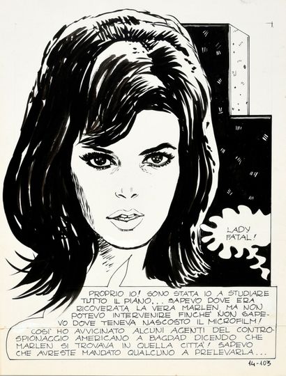 null MANARA, Milo (1945)

Genius#14, A forma di cuore, planche n°103, 1970.

Encre...