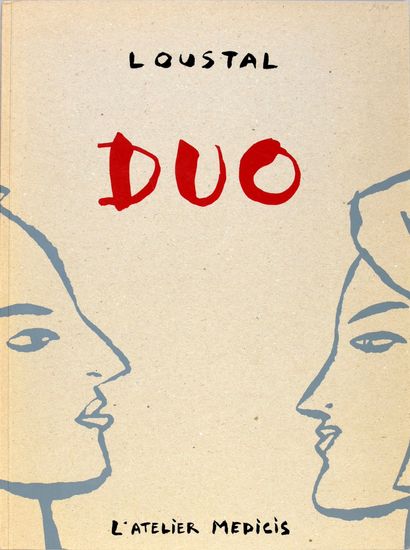 null Loustal. Duo.

Livre d'illustrations imprimé en sérigraphies, numéroté 145/200...