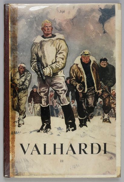 null JIJE. Jean Valhardi détective, Tome 1, réédition 1945 état moyen (couverture...