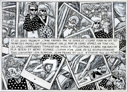 null VANOLI, Vincent (1966)

Jean Pierre, planche 15. Encre de Chine, crayon et gouache...