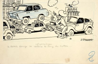null PRUVOST, Jacques (1901-1984)

Ensemble de trois dessins de presse à l'encre...