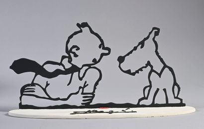 HERGE / MOULINSART Tintin
Herge / Moulinsart
Sculpture hommage à Hergé
Exécutée pour...