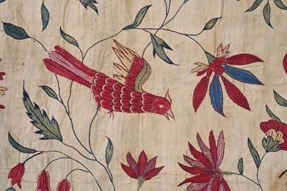 null Embroidered hanging, probably Gujarat, India for export, late eighteenth - early...