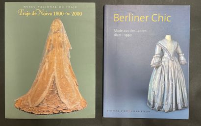 null Collection of seven books and catalogs concerning ancient costumes, mainly in...