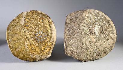 null Two traditional headdresses, Alsace, late eighteenth-early nineteenth century,...