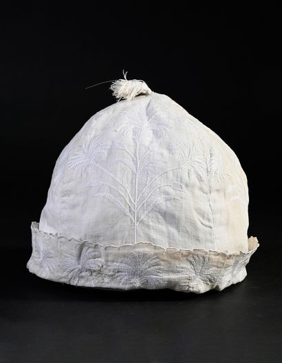 Men's inner bonnet, 18th century, India for...