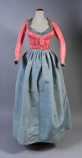 Set, camisole and skirt, late eighteenth...