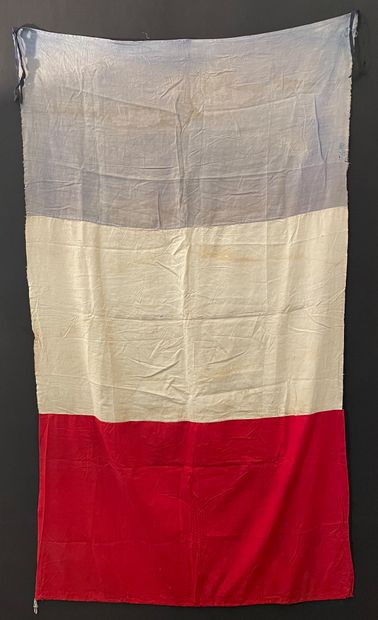 null Réunion de quatre drapeaux nationaux, début du XXe siècle, drapeau de la Grande-Bretagne...