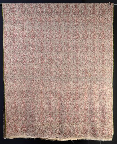 null Long cashmere shawl, India, early nineteenth century, full decoration of floral...