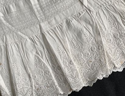 null Petticoats and underskirts, 19th and early 20th century.
Three petticoats of...