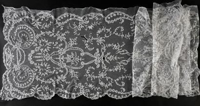 null Women's costume accessories, lace applique, late 19th century.

A large and...