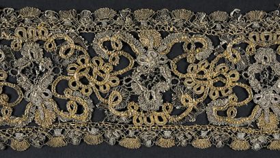 null Documents in metallic lace, bobbins, 2nd half of the 17th and 18th century.

A...