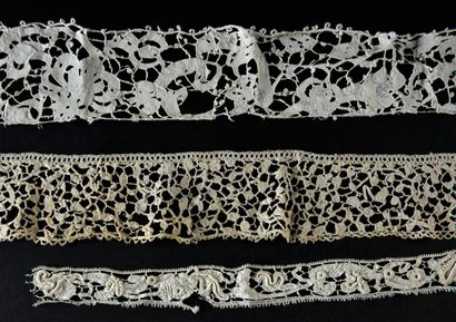 null Mezzo Punto and Venice flat stitch, Italy, 2nd half of the 17th century.

Five...
