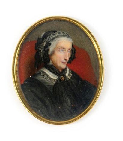 SCHEFFER Ary (1795-1858), d'après Portrait en buste de la reine Marie-Amélie, assise...