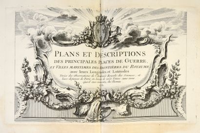 [CASSINI DE THURY César-François] Geographic and military atlas of France... Paris,...