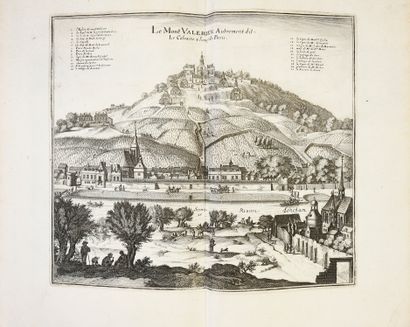 ZEILLER Martin & Mathias MERIAN Topographia Galliæ... Frankfurt, Caspar Merian, 1655-1661.
13...