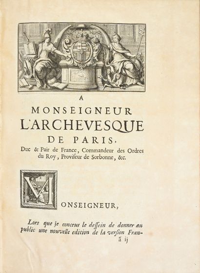 null The New Testament... Paris, François Muguet, 1687-1688.
3 volumes in 2 vols....