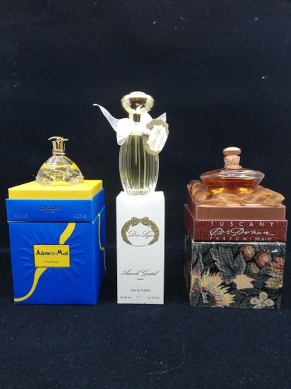 null Divers Parfumeurs – (années 1990)

Lot comprenant un flacon 30ml d’extrait «...