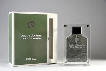null PACO RABANNE
« Paco Rabanne pour homme » (1973)
Flacon sculpture habillé d'une...