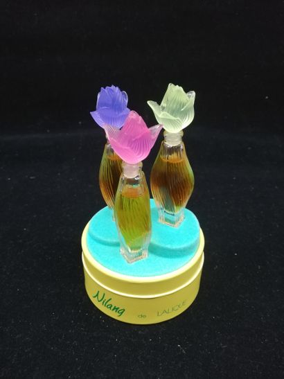 null Lalique parfums – « Nilang » - (années 1990)

Coffret de trois diminutifs parfums...