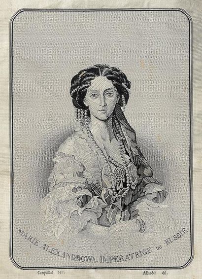 Marie Alexandrona Impératrice de Russie,...