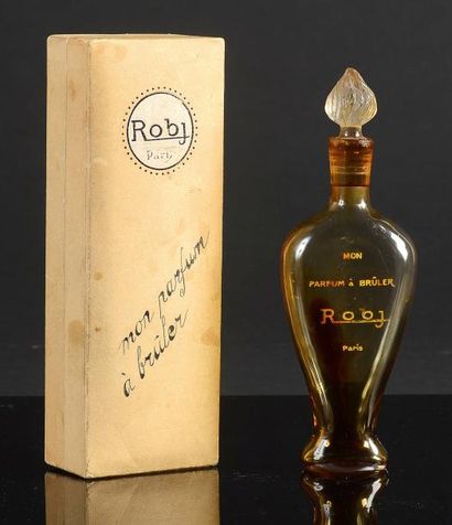 ROBJ «Mon Parfum à brûler» - (années 1920) Présenté dans son coffret rectangle en...