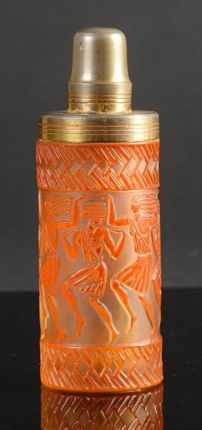 RENE LALIQUE «Danseuses Egyptiennes» - (1920) Rare brûle-parfum conçu pour la maison...