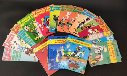 MORRIS LUCKY LUKE. IMPORTANT COLLECTION OF FIFTY ALBUMS, good to very good condition.
Including...