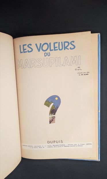 FRANQUIN COLLECTION SPIROU ET FANTASIO DOS ROND. Ensemble de 24 albums (Tomes 1 à...