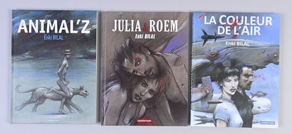 null DEDICACES. BILAL Lot d'albums en éditions originales
Casterman comprenant :
Animal'z,...