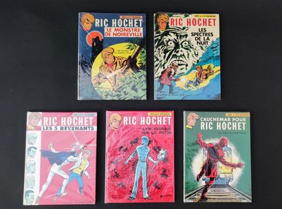 TIBET RIC HOCHET COLLECTION.
Set of hardback albums, volumes 1 to 19, good to very...
