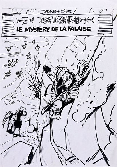 DERIB (CLAUDE DE RIBEAUPIERRE, DIT-1944) YAKARI, TOME 25, LE MYSTERE DE LA FALAISE.
Couverture...