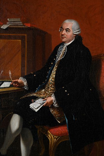 Guillaume Martin (1737-1800) Portrait anciennement considéré comme représentant le...