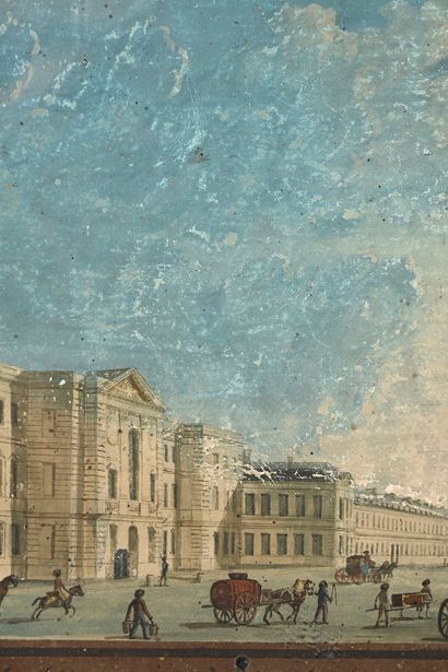 Pierre COURVOISIER (1756-1804) et Ecole française du début du XIXe siècle View of...