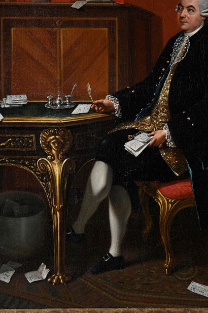 Guillaume Martin (1737-1800) Portrait anciennement considéré comme représentant le...
