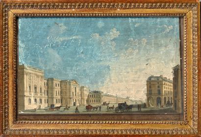 Pierre COURVOISIER (1756-1804) et Ecole française du début du XIXe siècle Vue de...