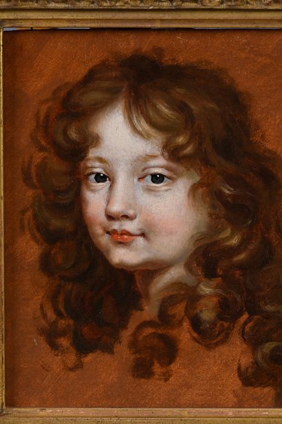 Nicolas de Largillière (1656-1746) attribué à Étude de tête de jeune garçon
Huile...