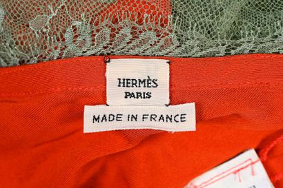 Jean-Paul Gaultier pour Hermès Robe du soir, vers 2007.
Robe longue décolletée sans...
