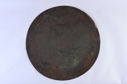 CHINE, XVIIIe siècle Plateau en émaux cloisonnés
De forme circulaire présentant un...