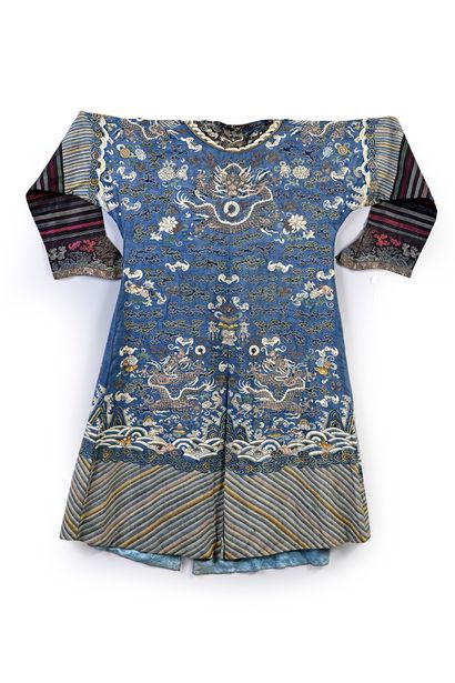 Robe jifu en kesi, XIXe siècle, robe en tissage...