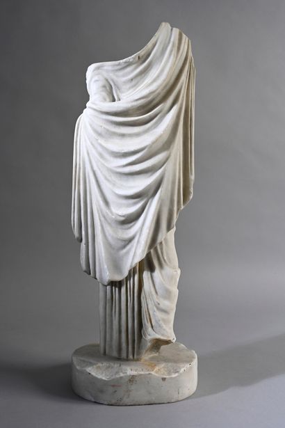 null Venus Genetrix.
After the antique.
Marble
Rome, XIXth century dated 1835)
H...