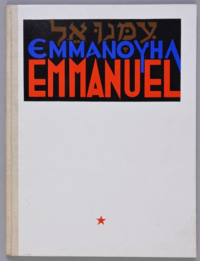 null JIJE. 
Emmanuel. Bon état général (déchirures au deuxième plat) . Edition originale...