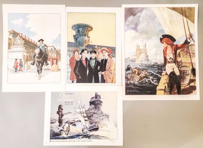 null MEYNET. COLLECTIVE
Lot of various prints Comic strip, including : 
-Mirabelle...