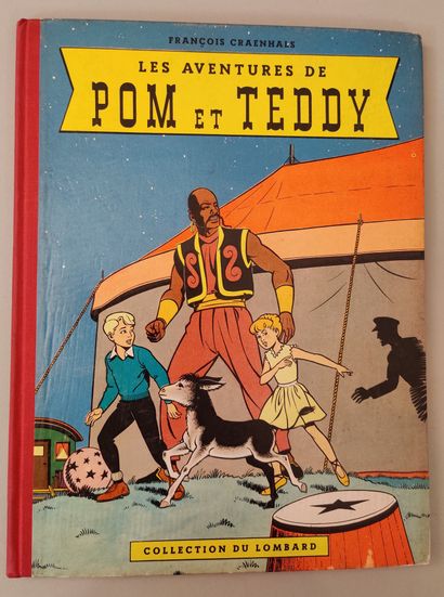 null CRAENHALS. Les Aventures de Pom et Teddy. Edition originale 1956. Album en bel...