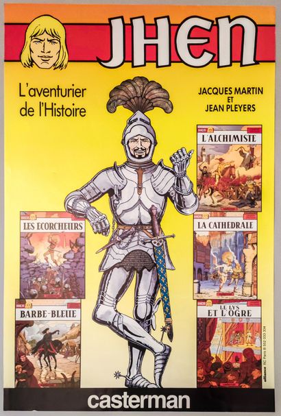 null MARTIN. 
Important set of Posters and serigraphs Jacques Martin including :...