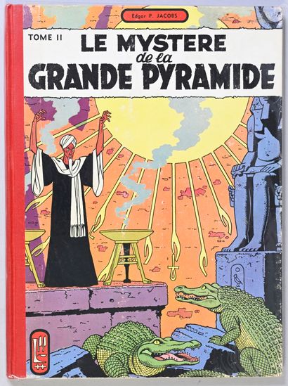 null JACOBS
BLAKE ET MORTIMER 04. LE MYSTERE DE LA GRANDE PYRAMIDE. Tome 2 (Edition...