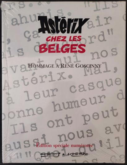 null UDERZO. GOSCINNY, Astérix Chez les Belges, édition Hachette spéciale numérotée...