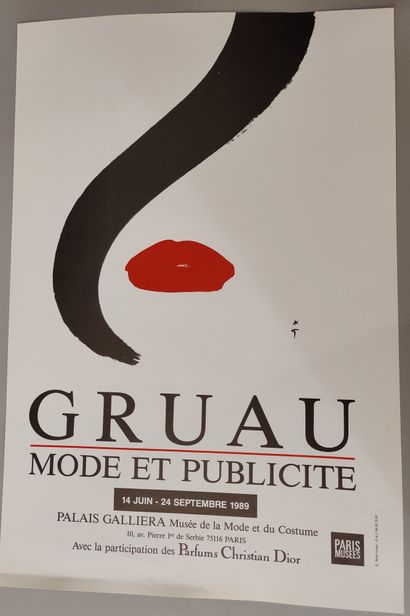 null GRUAU. PEYNET. Set of posters, various illustrators:
Poster Gruau / Madame Figaro...