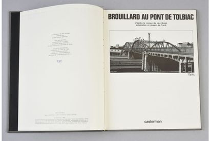 null TARDI.
Tirage de tête Nestor Burma, Brouillard au pont de Tolbiac numéroté (768/1000)...