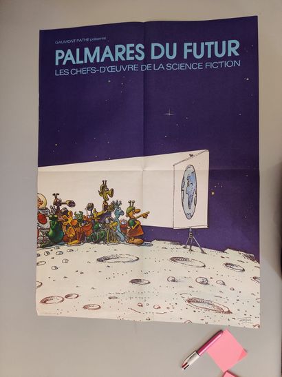 null MOEBIUS. POSTERS. 
Set of Moebius Posters including :
"Palmarès du futur, les...